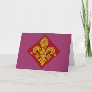 Carte Fleur De Lis