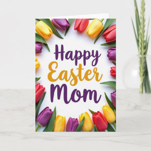 Carte Fleur de Pâques Maman