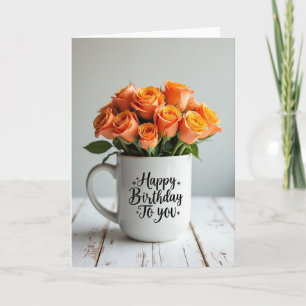 Carte Fleur de Pêcher Joyeuse