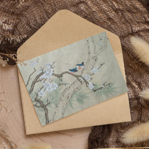Carte Fleur de prune au printemps