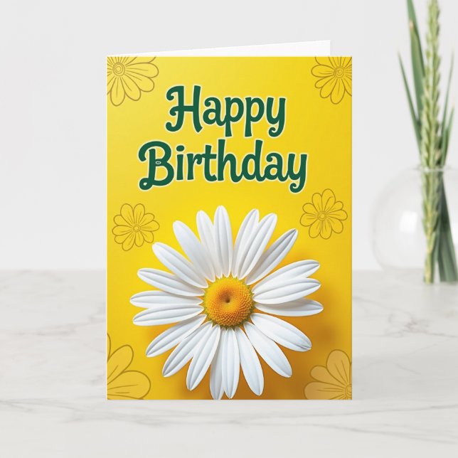 Carte Fleur Joyeuse (Devant)