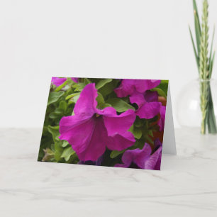 Carte Fleur pourpre