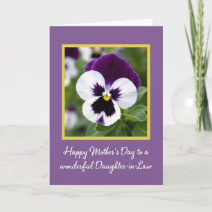 Carte Fleur Pourpre Royale