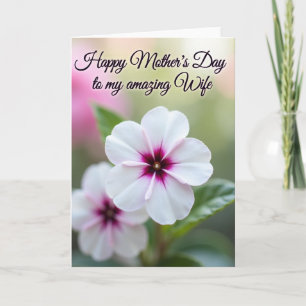 Carte Fleur Radiante Chevron