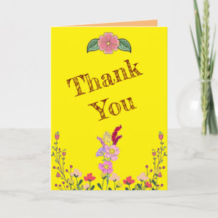Carte Fleur sauvage