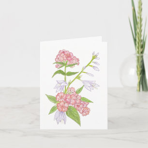 Carte fleur sauvage