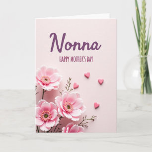 Carte Fleurie pour la Maman la Plus Douce