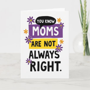 Carte Fleurie pour Maman que Tu Connais