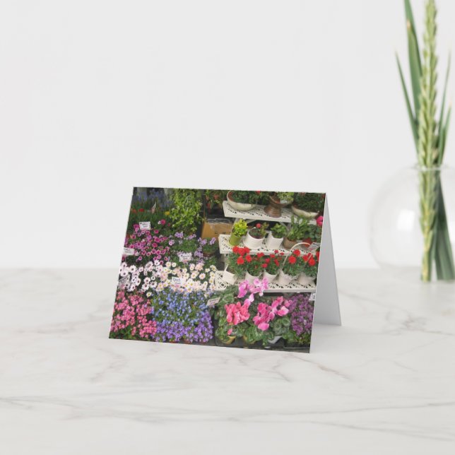 Carte Fleuriste de Séoul (Devant)