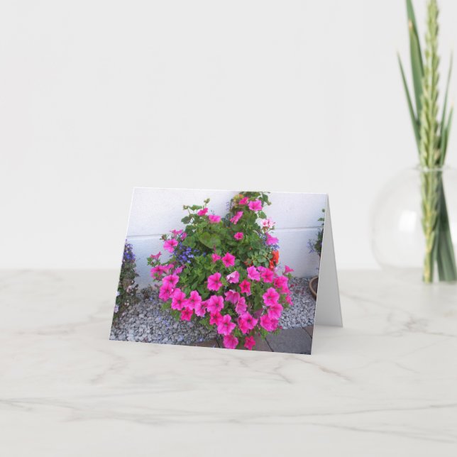 Carte fleurs (Devant)