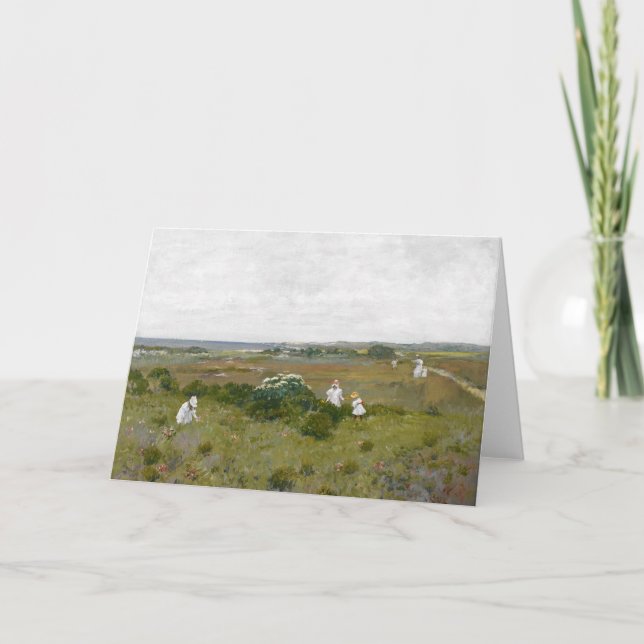 Carte Fleurs balnéaires | William Merritt Chase (Devant)