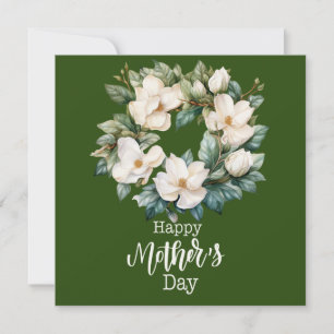 Carte "Fleurs d'affection : Gardenia blanc pour la fête 