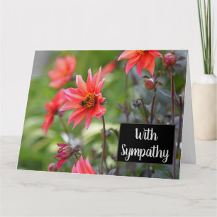 Carte Fleurs Dahlia Roses & Rouges Fleurs Wisley Avec Sy