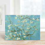 Carte Fleurs d'amandes | Vincent van Gogh<br><div class="desc">Almond Blossoms (1890) de l'artiste néerlandais Vincent van Gogh (1853-1890). Le tableau de Van Gogh's Almond Blossoms présente des fleurs blanches délicates dressées contre un ciel turquoise vibrant, symbolisant une nouvelle vie et un renouveau. Inspiré de l'art japonais, les branches élégantes et les lignes fluides créent un sentiment de sérénité...</div>