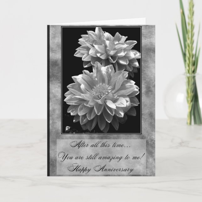 Carte Fleurs d'anniversaire Extraordinaires (Devant)
