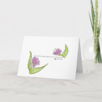 Fleurs d'aquarelle et Fiançailles de la Bible Vers