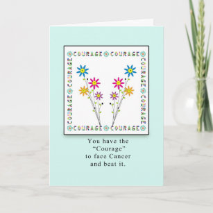 Carte Fleurs De Courage Dans Le Carre Cancer Zazzle Be Carte Fleurs De Courage Dans Le Carre Cancer Zazzle Be