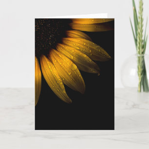 Carte Fleurs de jardin 28 tournesol