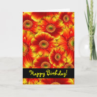 Fleurs de joyeux anniversaire