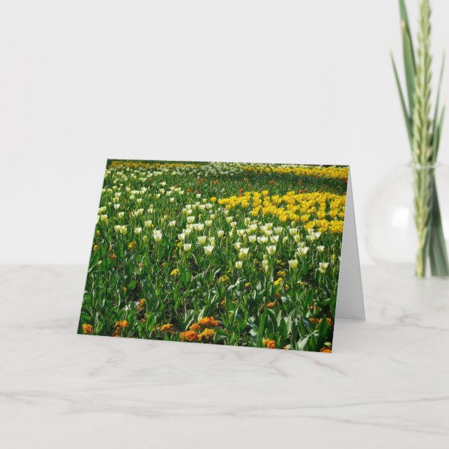 Carte Fleurs de printemps (Devant)