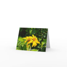 Fleurs de soleil de bois - Bienvenue salutations