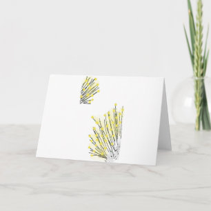 Carte Fleurs florale personnalisent les Anniversaires