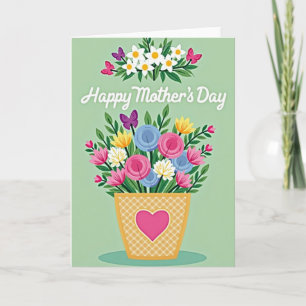 Carte Fleurs Graphiques