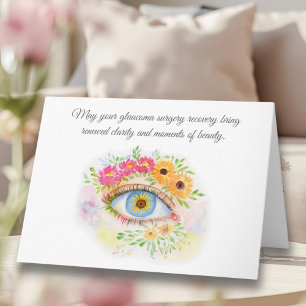 Carte Fleurs pour un rétablissement après une chirurgie 