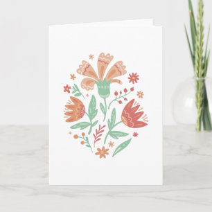 Carte Fleurs sauvages