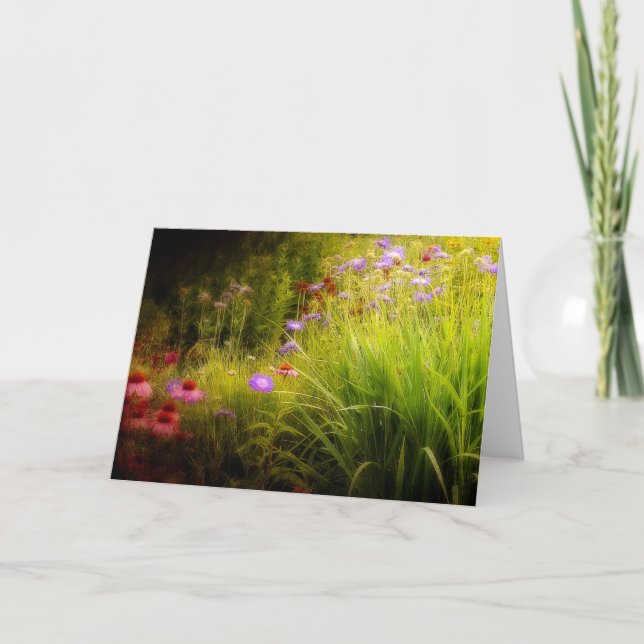 Carte Fleurs sauvages (Devant)