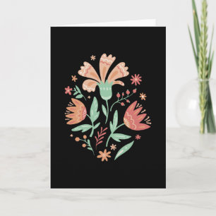 Carte Fleurs sauvages