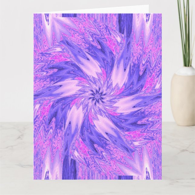 CARTE FLEURS SAUVAGES DANS LES PASTELS 9 (Devant)