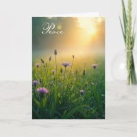 Fleurs sauvages Violets Sympathiques Dans Misty Me