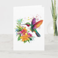 Fleurs tropicales des colibris
