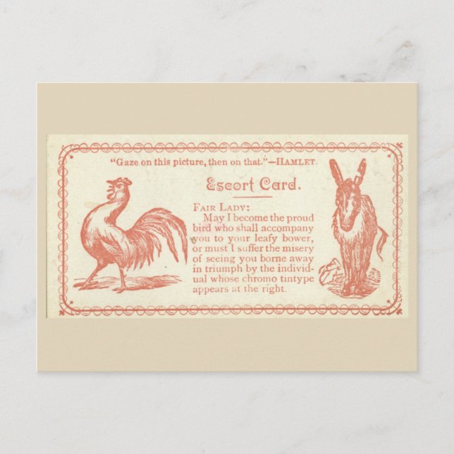 Carte Flirtant (Devant)