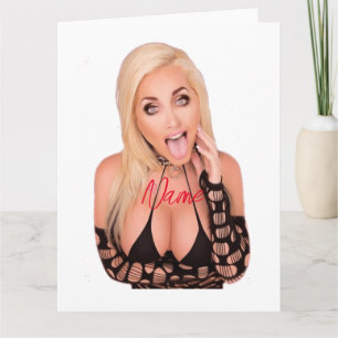 Carte Flirty blonde Thunder_Cove