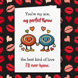 Carte Flirty Disc Golf Puns | Valentine's Day