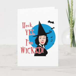 Carte Flirty Wicked Witch