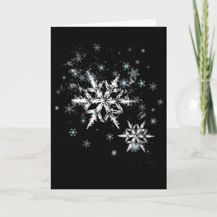 Carte Flocon de neige pour femmes 