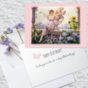 Carte Flora Imaginaire Art Art Anniversaire