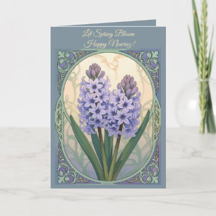 Carte Floraison de Sonbol Lilas Hyacinthe de Nowruz