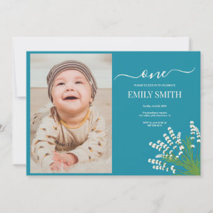 Carte Floral 1er anniversaire