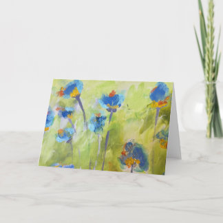 Carte floral card