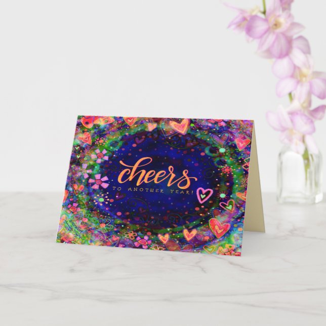 Carte Floral encourage à une autre année assez amusante (Orchidée)