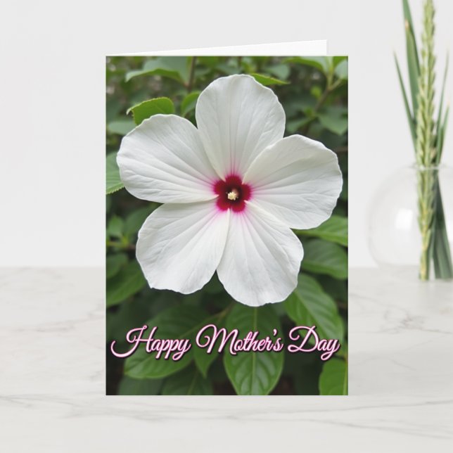 Carte Floral Fuchsia Bloom Card (Devant)