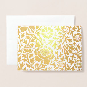 Carte FLORAL GOLD