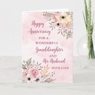 Carte Floral Grandgirl et son anniversaire de mari