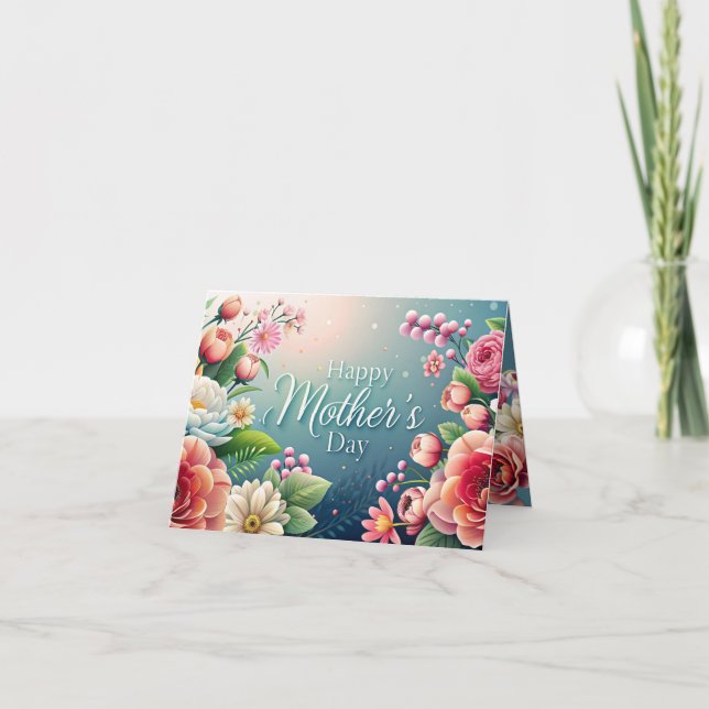 Carte Floral Harmony (Devant)
