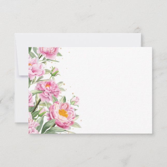 Carte Floral Note (Devant)