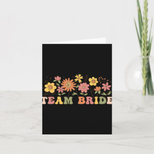 Carte Floral Team Bride Fleur sauvage Mariage Bacheloret